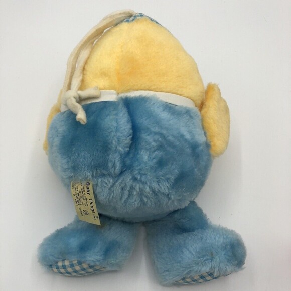 Vintage Dakin Baby Things Plush Rattle Chime Humpty Dumpty 1983 9" - Picture 2 of 7